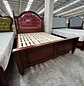 Cama de Madera Capitoné Caoba Dos Plazas y King  - Miniatura 5