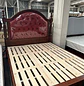 Cama de Madera Capitoné Caoba Dos Plazas y King  - Miniatura 7