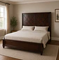 Cama King Roble Americano Premium Base Pino Macizo - Miniatura 1