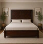 Cama King Roble Americano Premium Base Pino Macizo - Miniatura 2