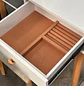 Tocador Blanco con Espejo LED y Cajones Moderno con Asiento - Miniatura 10