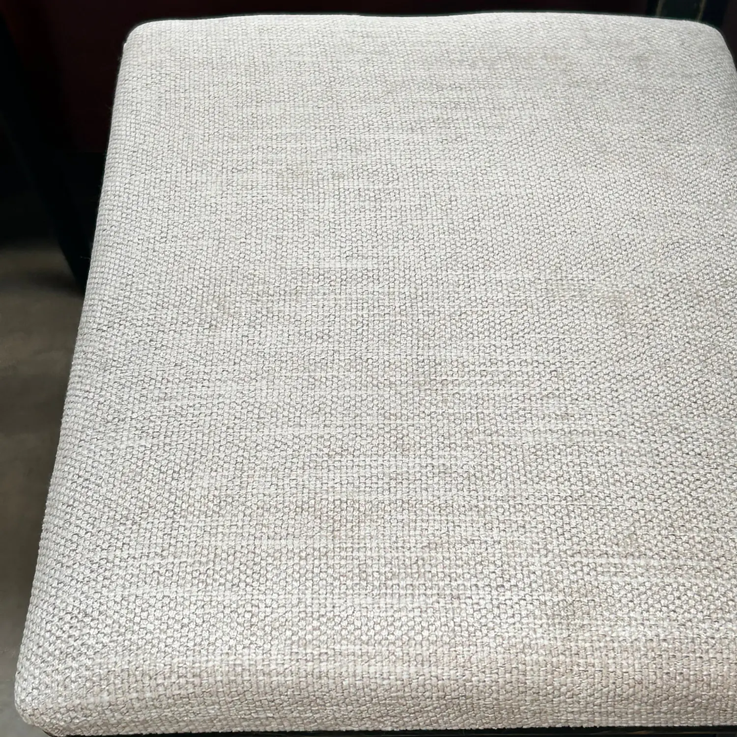 Tocador Blanco con Espejo Led Ovalado Base Metálica Cajón y Asiento 10