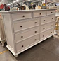 Cómoda MDF Moderna y Vintage de 9 Cajones para Dormitorio - Miniatura 9