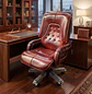 Silla de Escritorio Gerencial Capitoné Ergonómica Ejecutiva Premium para Oficina y Home Office - Miniatura 1