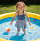 Traje de Baño Vestido Azul Marino con Corazones Talla M - Miniatura 1