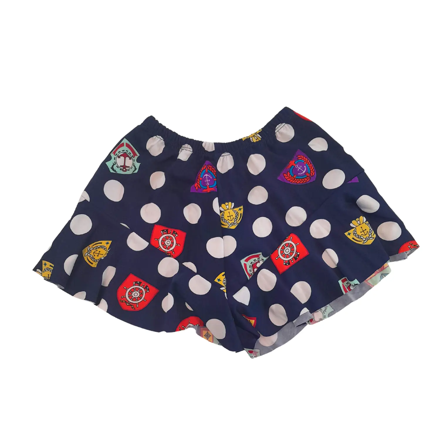 Traje de Baño Infantil 2 Piezas con Short para Niña Azul L 5