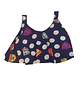 Traje de Baño Infantil 2 Piezas con Short para Niña Azul L - Miniatura 6