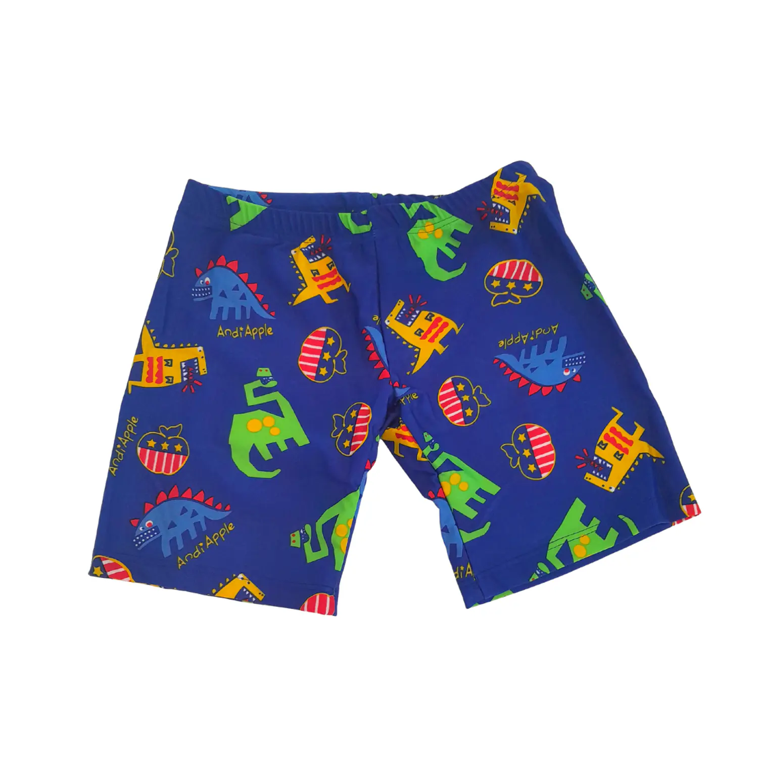 Traje de Baño Dinosaurio Azul con Gorro UV Infantil 6