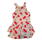 Traje de Baño Niña 1 Pieza Estampado Cerezas Rosado - Miniatura 3