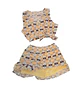 Traje de Baño para Niñas 2 Piezas con Short y Falda - Miniatura 2