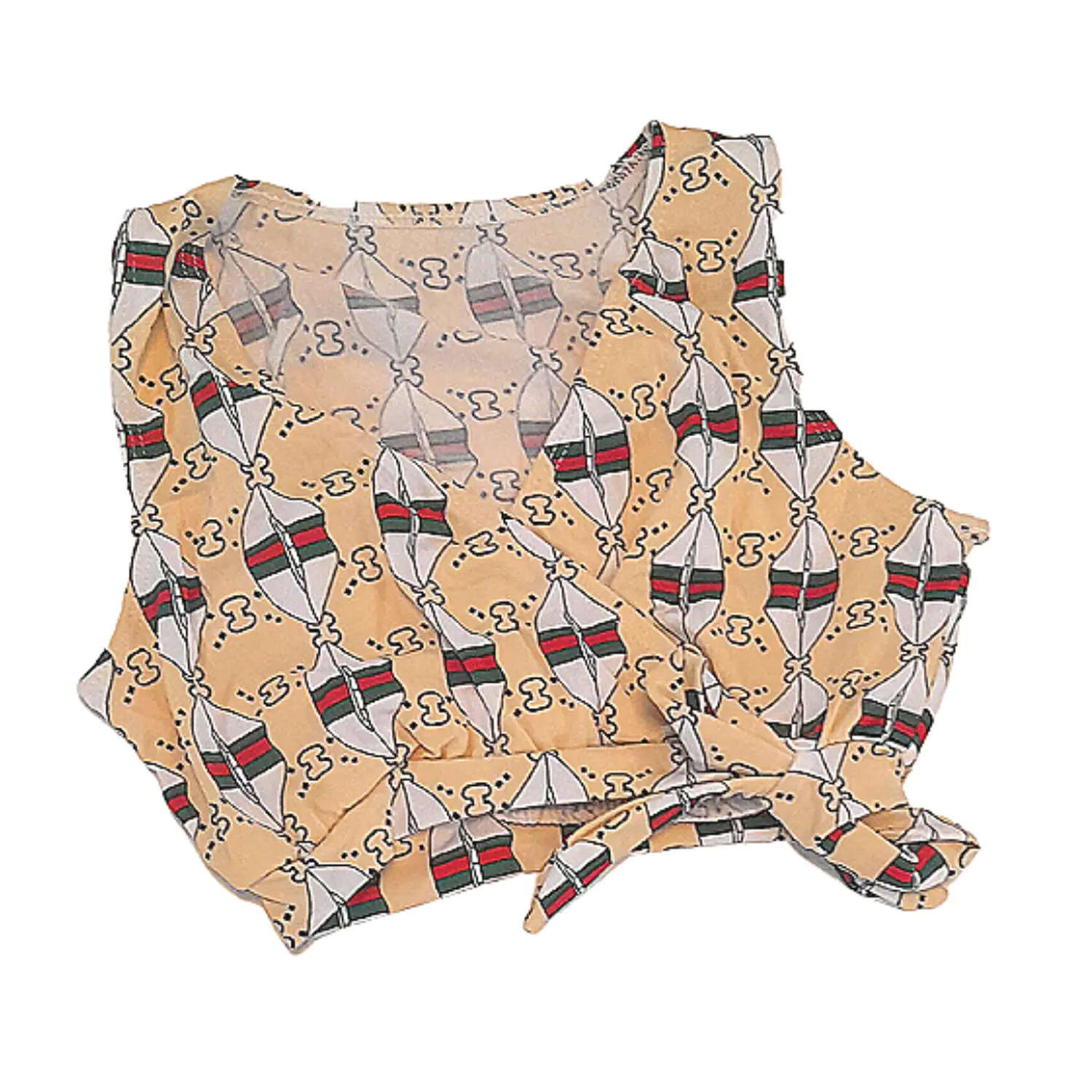 Traje de Baño para Niñas 2 Piezas con Short y Falda 5