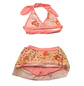 Traje de Baño Niña 2 Piezas Rosado con Falda Talla S - Miniatura 3
