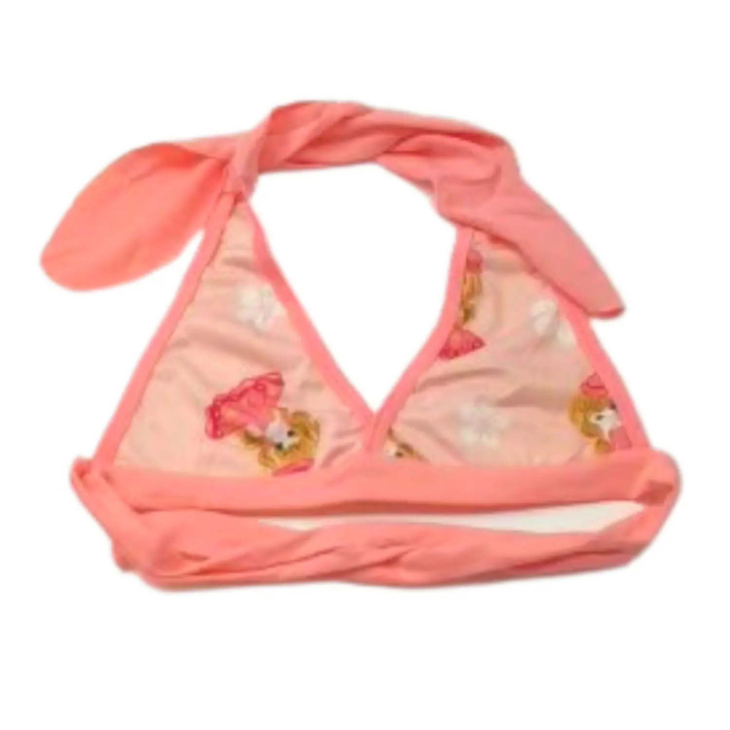 Traje de Baño Niña 2 Piezas Rosado con Falda Talla S 6