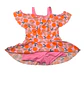 Traje de Baño Niña con Falda y Short Estampado Naranjas - Miniatura 5