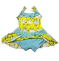 Traje de Baño Niña 1 Pieza con Short y Volantes  - Miniatura 4