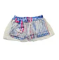 Traje de Baño para Niñas con Short y Falda Cuadros - Miniatura 4