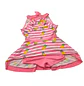 Traje de Baño Vestido para Niñas Rosado con Short - Miniatura 2