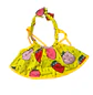 Traje de Baño para Niñas Amarillo con Top y Short - Miniatura 6