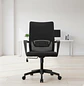 Silla de Oficina y Escritorio Negra de Malla Semi Ergonómico - Miniatura 2