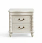Velador Blanco Clásico 2 Gavetas para Dormitorio - Miniatura 3