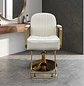 Sillón de Peluquería en Eco Cuero con Apoya Pies Dorado - Miniatura 6