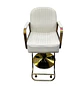 Sillón de Peluquería en Eco Cuero con Apoya Pies Dorado - Miniatura 8
