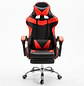 Silla Gamer Reclinable Rojo y Negro con Apoyabrazos - Miniatura 3