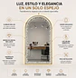 Espejo Decorativo LED de Cuerpo Completo con Pedrería 170x70 cm - Miniatura 2