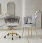 Set 2 Sillas Velvet Premium Giratoria y Decorativa con Cojín - Miniatura 4