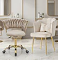 Set 2 Sillas Velvet Premium Giratoria y Decorativa con Cojín - Miniatura 8