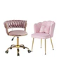 Set 2 Sillas Velvet Premium Giratoria y Decorativa con Cojín - Miniatura 3