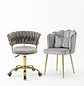 Set 2 Sillas Velvet Premium Giratoria y Decorativa con Cojín - Miniatura 5