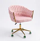 Silla Manicure Profesional Velvet Giratoria para Uñas y Salón de Belleza - Miniatura 7