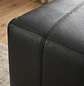 Juego de Sofá 2 Cuerpos y 2 Sillones Individuales Negro - Miniatura 6