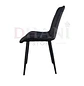 Silla Comedor Oslo Velvet Patas Negras - Miniatura 10