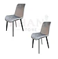 Set de 2 Sillas Oslo Velvet Pata Negra para Comedor - Miniatura 3