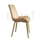 Silla Comedor Oslo Velvet Patas Doradas Moderna - Miniatura 8