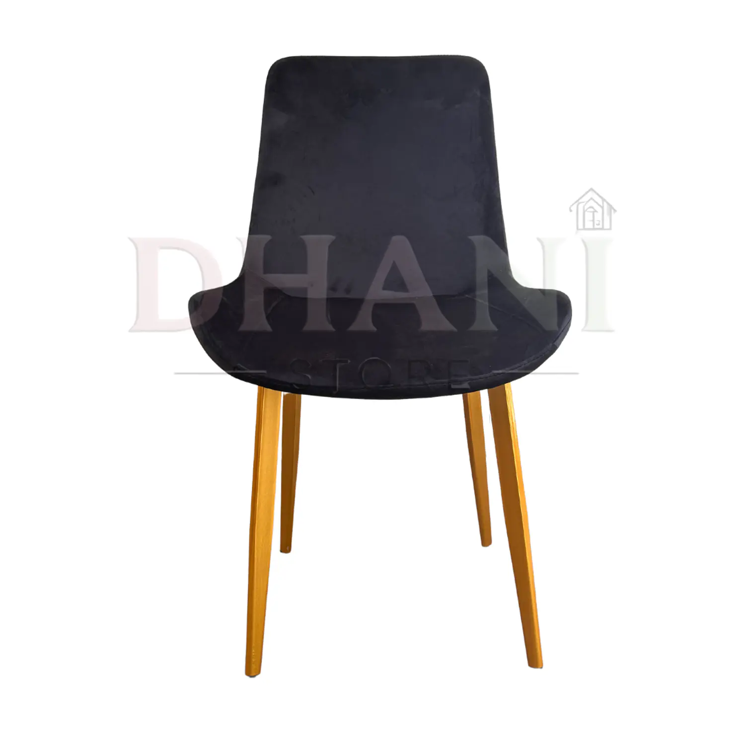 Set 4 Sillas Oslo Velvet Patas Doradas para Comedor 10