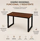 Escritorio Moderno Hungria color Caobo - Miniatura 2