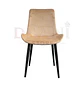 Set de 4 Sillas Oslo Velvet Tapizadas con Patas Negras - Miniatura 10