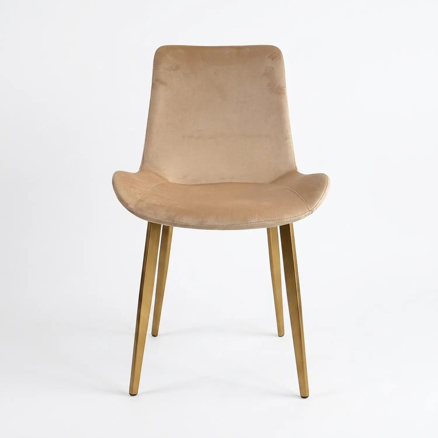 Set de 6 Sillas Oslo Velvet con Patas Doradas para Comedor 3