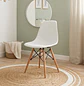 Silla Eames Kids de Polipropileno con Patas de Madera - Miniatura 1