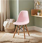 Silla Eames Kids de Polipropileno con Patas de Madera - Miniatura 4
