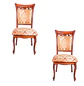 Set de 2 Sillas de Comedor Leticia Estampadas de Madera - Miniatura 3