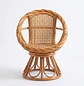 Silla de Ratán Zambia Natural Tejida para Living y Terraza - Miniatura 3