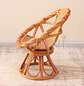 Silla de Ratán Zambia Natural Tejida para Living y Terraza - Miniatura 5