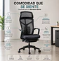 Silla de Escritorio Tropea Reclinable Apoyapiés - Miniatura 2