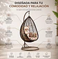 Silla Colgante Abelia de Ratán Sintético - Miniatura 2