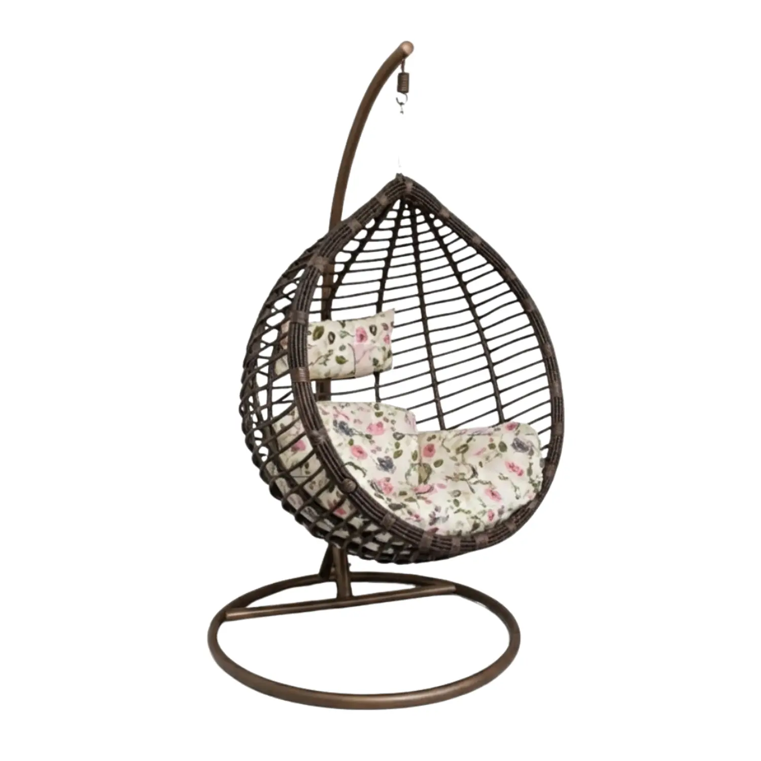 Silla Colgante Amarilis de Ratán Sintético para Terraza y Jardín 4