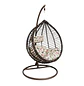 Silla Colgante Amarilis de Ratán Sintético para Terraza y Jardín - Miniatura 4